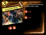Incomplete Draw